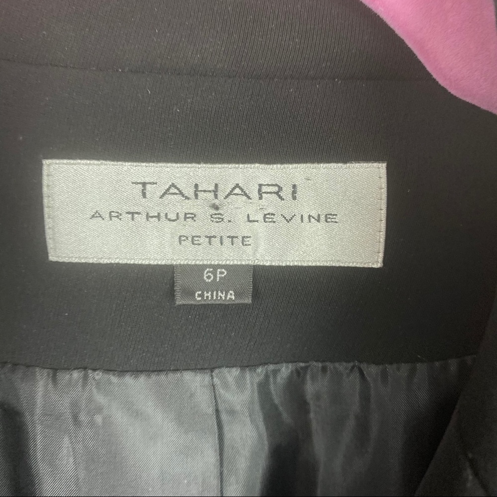 Tahari Arthur S. Levine Classic Blazer, 6 Petite - Picture 2 of 7
